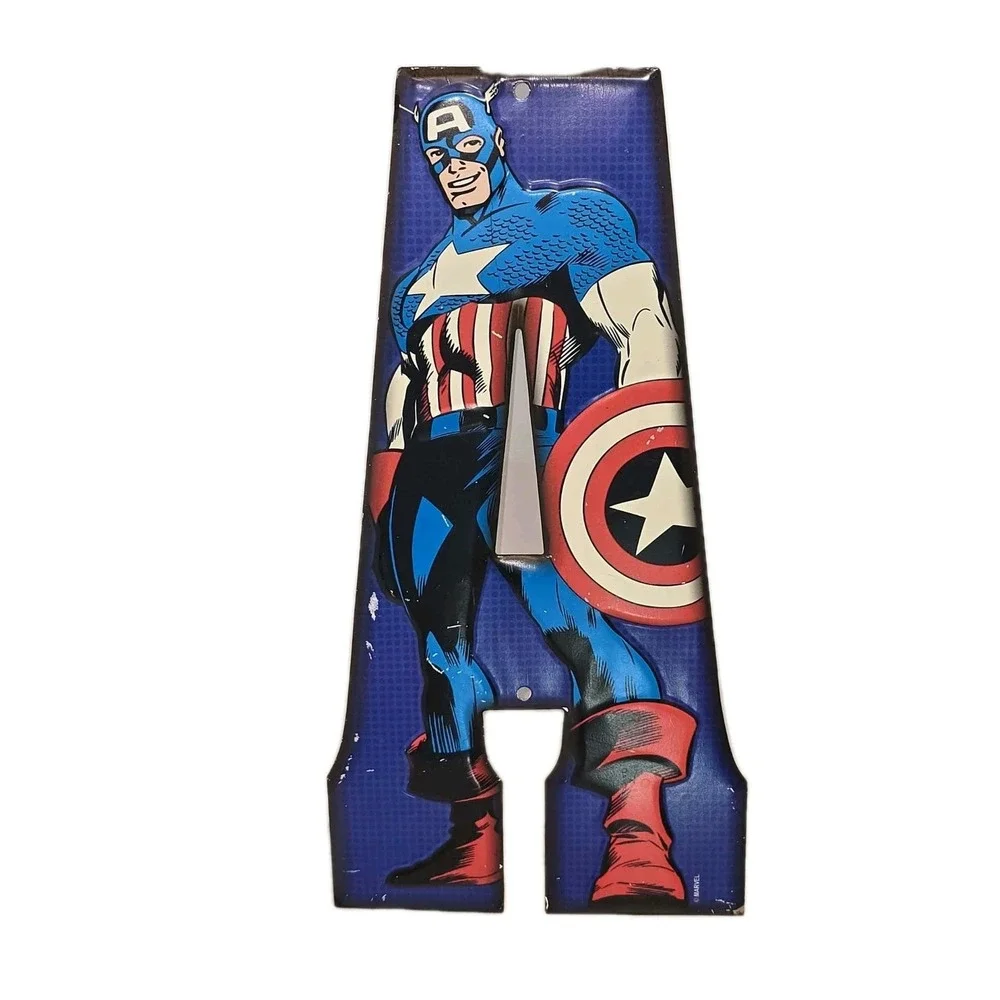 Marvel Comics AND Metal Wall‎ Letters GUC Superhero Decor Avengers Comic Art